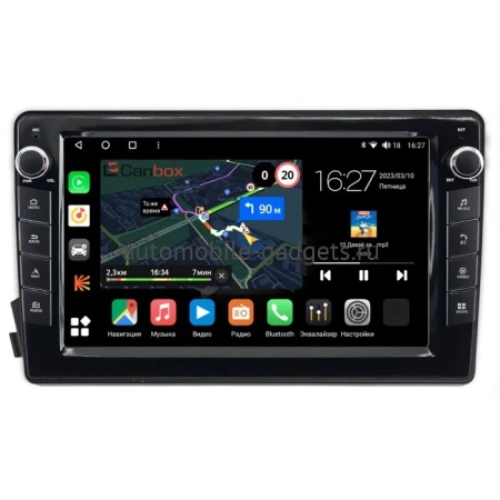 SsangYong Kyron, Korando Sports, Actyon, Actyon Sports 2005-2017 Canbox M-Line 7821-9-770 на Android 10 (4G-SIM, 2/32, DSP, IPS) С крутилками