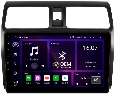 Suzuki Swift 3 2004-2011 Canbox GT10-1024 2/32 на Android 10 (IPS, DSP, CarPlay)