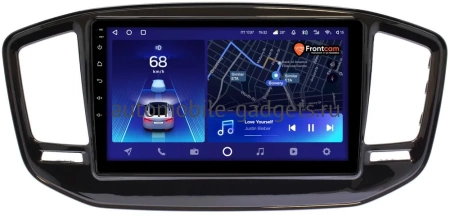 Штатное головное устройство Geely Emgrand X7 2018-2021 Teyes CC2 PLUS 4/32 9 дюймов RM-9-2168 на Android 10 (4G-SIM, DSP, QLed)