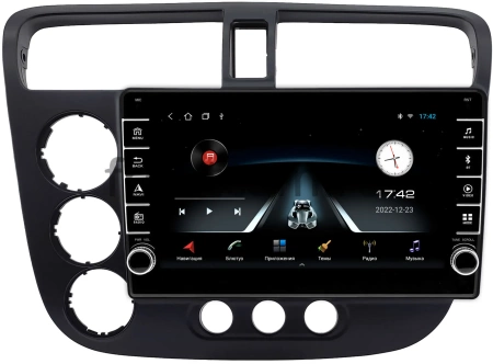 Honda Civic 7 2000-2006 (с климат-контролем, левый руль) Canbox BGT9-0174 2/32 Android 10 (IPS, DSP, CarPlay)