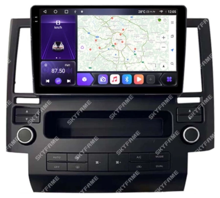 Carmedia SF-9279-1-U-2K магнитола для Infiniti FX35 (S50), FX45 (S50) (2002-2006) на Android 12 c 8GB, DSP, 4G