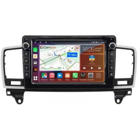 Штатная магнитола Mercedes GL-klasse (X166), ML-klasse (W166) 2011-2016 Canbox H-Line 7824-9395 на Android 10 (4G-SIM, 6/128, DSP, IPS) С крутилками