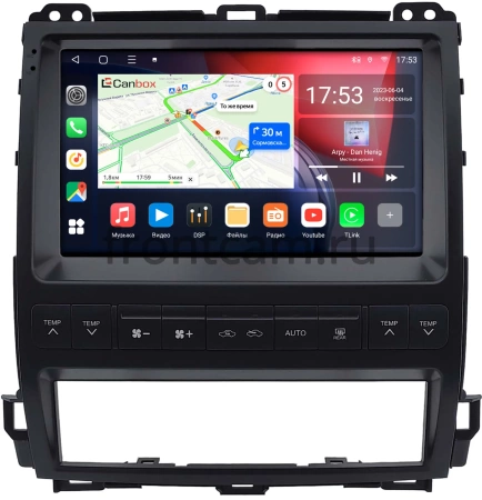 Lexus GX 470 2002-2009 (для любой комплектации) Canbox L-Line 4167-9-2530 на Android 10 (4G-SIM, 3/32, TS18, DSP, QLed)