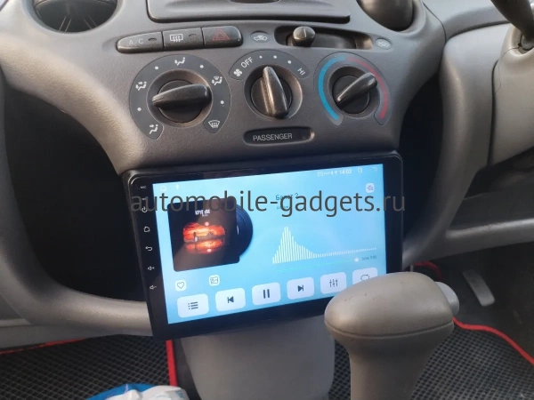 Штатная магнитола Canbox EVO 2K 5833-9294 для Toyota Vitz (P10) 1999-2005 на Android 14 (4G-SIM, 16/512, DSP, QLed, AI, 360)