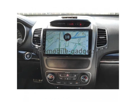 Штатная магнитола Kia Sorento 2 2012-2021 (для авто с NAVI) Canbox L-Line 4169-9199 на Android 10 (4G-SIM, 2/32, TS18, DSP, QLed)