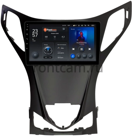 Штатное головное устройство Teyes X1 4G 4/64 9 дюймов RM-9-0275 для Hyundai Grandeur 5, Azera 2 2011-2016 на Android 10 (4G-SIM, DSP)