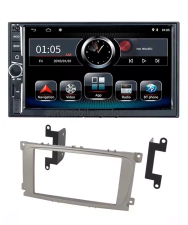 SWAT AHR-7040-RFO-N15 Установочный комплект для Ford C-MAX 2007-2010, Focus 2007+, Galaxy 2006-2020, Kuga 2008+,Mondeo 2007-2013, S-Max 2007-2010 на Android 8.1 c 2 GB оперативной памяти и встроенным DSP процессором