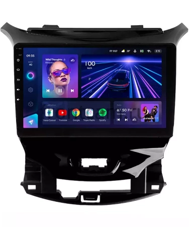 Штатное головное устройство Teyes CC3 4/32 9 дюймов RM-9-2113 для Chevrolet Cruze 2 2015-2022 на Android 10 (4G-SIM, DSP, QLed)