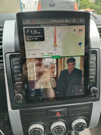 Штатная магнитола Nissan X-Trail (T31) 2007-2015 Canbox GT095-1011 на Android 10 (QLed, 2/32, DSP, CarPlay)