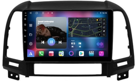 FarCar S500 (HL008M) штатная магнитола для Hyundai Santa Fe 2006-2012 на Android 14 c 4Gb, DSP, 4G
