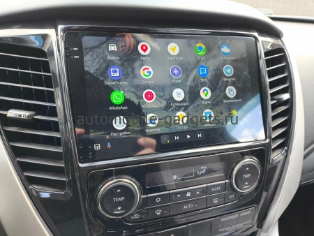 Штатная магнитола Mitsubishi Pajero Sport 3, Montero Sport 3 2015-2019 (для авто с АКПП) Canbox PRO-Line 7875-9155 на Android 13 (4G-SIM, 8/256, DSP, QLed)