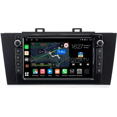 Штатная магнитола Canbox M-Line 7821-9192 для Subaru Outback 5, Legacy 6 2014-2020 на Android 10 (4G-SIM, 2/32, DSP, IPS) С крутилками