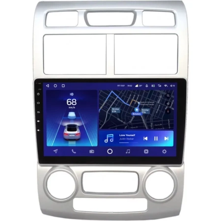 Штатное головное устройство Kia Sportage 2 2004-2008 (авто с климат-контролем) Teyes X1 WIFI 2/32 9 дюймов RM-9407 на Android 8.1 (DSP, IPS, AHD)