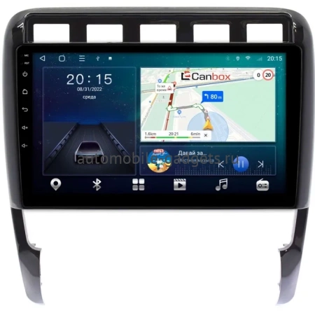 Porsche Cayenne (955) 2002-2007, Cayenne (957) 2007-2010 Canbox L-Line 4167-9-366 на Android 10 (4G-SIM, 3/32, TS18, DSP, QLed)