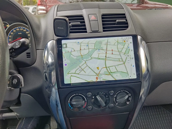 Штатная магнитола Suzuki SX4 2006-2014 Canbox M-Line 2K 4179-9035 на Android 10 (4G-SIM, 4/64, DSP, QLed)