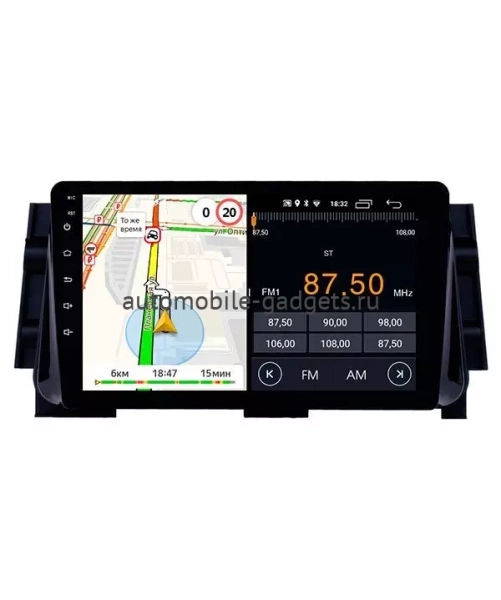 Parafar PF170FHD Штатная магнитола для Nissan Micra/Kicks 2017+ на Android 11 с 2GB, DSP, 4G