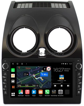 Nissan Qashqai, Dualis 2007-2014 Canbox M-Line 7831-9007 на Android 10 (4G-SIM, 2/32, DSP, IPS) С крутилками
