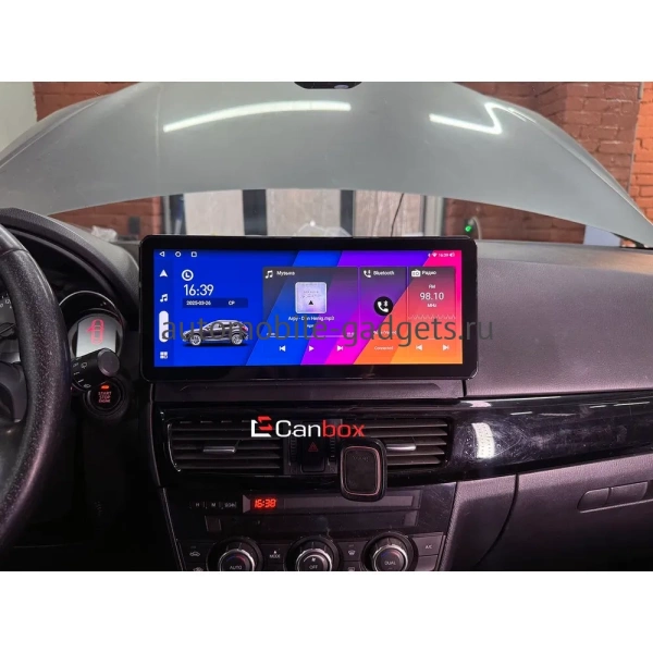 Штатная магнитола Mazda CX-5 2011-2017 12.3 дюйма Teyes LUX ONE 360 6/128 RM-2056 на Android 10 (4G-SIM, 6/128, DSP, QLed) Mercedes Style
