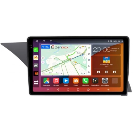 Штатная магнитола Canbox H-Line 2K 4180-9-6495 для Mercedes GLK-klasse (X204) 2012-2015 на Android 10 (4G-SIM, 4/32, DSP, QLed)