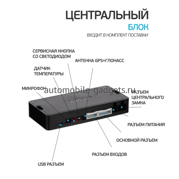 Сигнализация с автозапуском StarLine A97 со встроенным 3CAN+4LIN интерфейсом