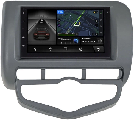 Магнитола в штатное место 2 din Honda Fit 2001-2008 (с климатом) (правый руль) Canbox 1.5/32 на Android 10 (RS7-RP-11-214-253) (IPS, DSP, CarPlay)