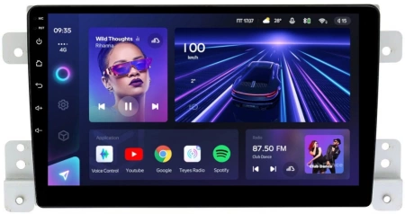 Штатное головное устройство Teyes CC3 4/32 9 дюймов RM-9222 для Suzuki Grand Vitara 2005-2015 на Android 10 (4G-SIM, DSP, QLed)