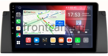 Штатная магнитола BMW 5 (E39), X5 (E53), 7 (E38) 1995-2004 Canbox RS9-9295 1.5/32 Android 10 (IPS, DSP, CarPlay)