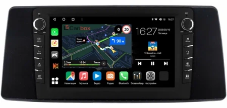 Штатная магнитола Toyota Sienna 4 2020-2024 (глянцевая) Canbox M-Line 7835-10-0499 на Android 10 (4G-SIM, 2/32, DSP, QLed) С крутилками