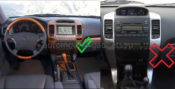 Штатная магнитола Canbox L-Line 4169-9-470 для Lexus GX 470 2002-2009 (для авто с монитором, тип 1) на Android 10 (4G-SIM, 2/32, TS18, DSP, QLed)