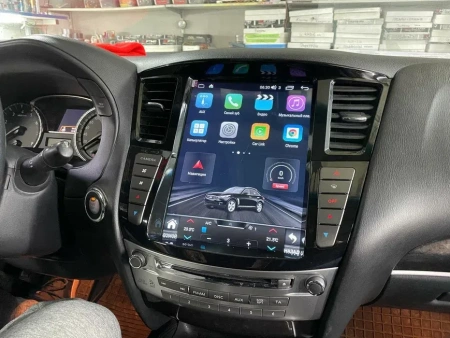 Carmedia NH-I1201-2 ("Тесла-стиль") Штатная магнитола для Infiniti QX60 2016-2020 на Android 10, 4GB, DSP, 4G