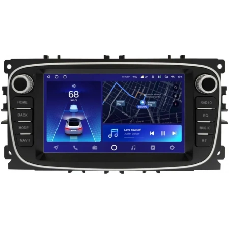 Магнитола в штатное место 2 din Ford Focus 2, C-MAX, Mondeo 4, S-MAX, Galaxy 2, Tourneo Connect 2006-2015 (черный) Teyes CC2 PLUS 4/64 7 дюймов RP-2052-487 на Android 10 (4G-SIM, DSP)