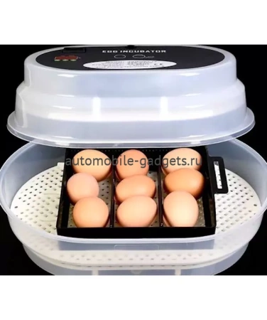 Электронный инкубатор на 12 яиц с терморегулятором и автоматическим переворотом Janoel JN12