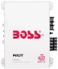 Влагозащищённый усилитель Boss Audio Marine MR1004 (4x100 Вт., класс A/B)