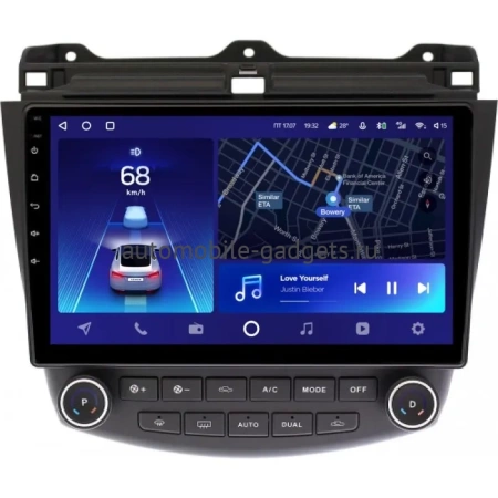 Штатное головное устройство Honda Accord 7 2002-2008 (Тип 1) Teyes CC2L PLUS 1/16 10 дюймов RM-1073 на Android 8.1 (DSP, IPS, AHD)