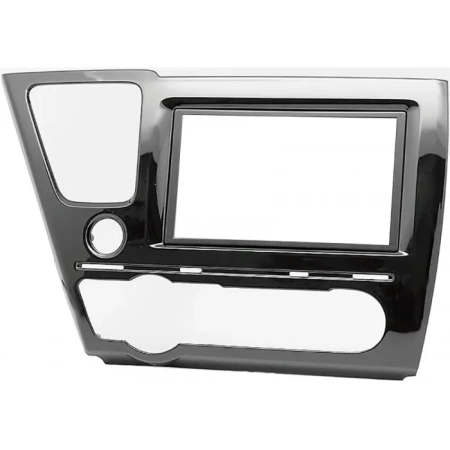 Магнитола в штатное место 2 din Honda Civic 9 4D 2013-2017 (левый руль, седан) Canbox H-Line 4477-RP-11-467-305 на Android 10 (4G-SIM, 4/32, DSP, QLed)