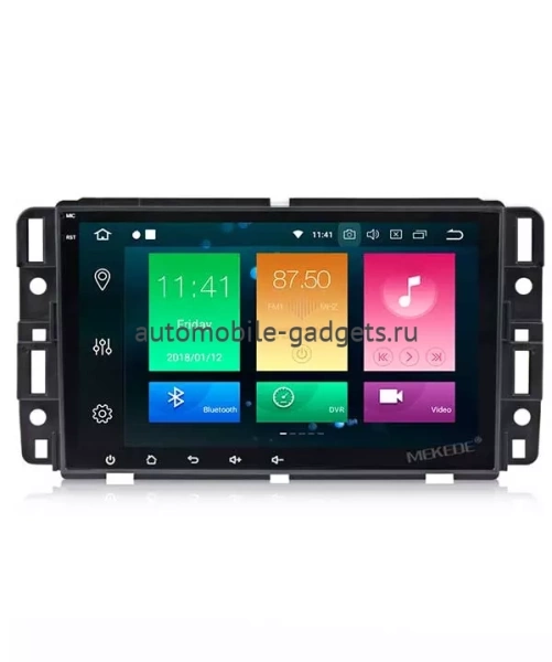 Carmedia KR-8170-S9 штатная магнитола для Hummer H2, Chevrolet, GMC, BUICK на Android 8.1 с 4Гб оперативной памяти, DSP процессором и 4G модемом