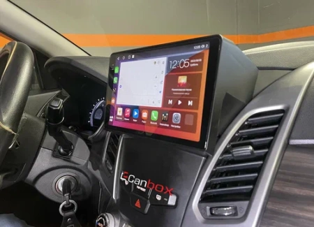 Штатная магнитола SsangYong Actyon 2, Korando 3 2013-2024 Canbox PRO-Line 2K 4252-9183 на Android 13 (4G-SIM, 8/256, DSP, QLed)