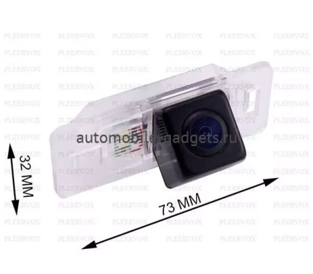 CCD штатная камера заднего вида Pleervox PLV-AVG-BMW3/5 для BMW 1, 2, 3, 4, 5, X1, X3, X4, X5, X6