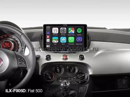 Магнитола 1 DIN Alpine iLX-F905D с Apple CarPlay и Android Auto