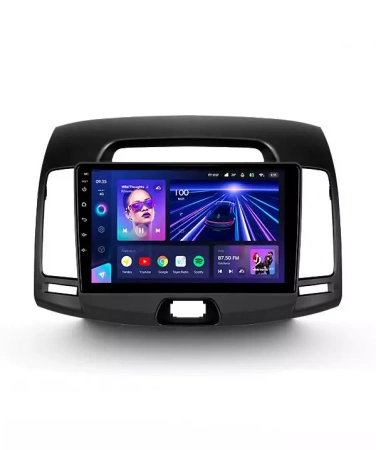 Штатное головное устройство Teyes CC3 4/32 9 дюймов RM-9-680 для Hyundai Elantra 4 (HD) 2006-2011 (черная) на Android 10 (4G-SIM, DSP, QLed)