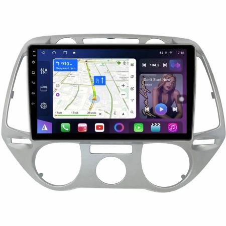 FarCar S500 TM3243M штатная магнитола для Hyundai i20 2008-2012 кондиционер на Android 14 c 2Gb, DSP, 4G