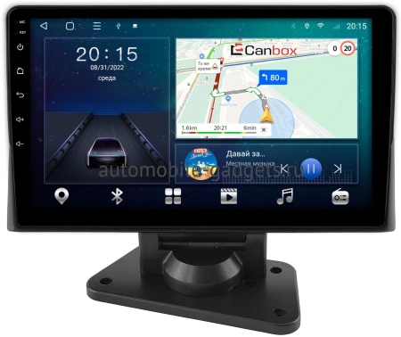 Canbox L-Line 4169-9291 на Android 10 (4G-SIM, 2/32, TS18, DSP, QLed) для установки на торпедо грузовика, автобуса и другого коммерческого транспорта