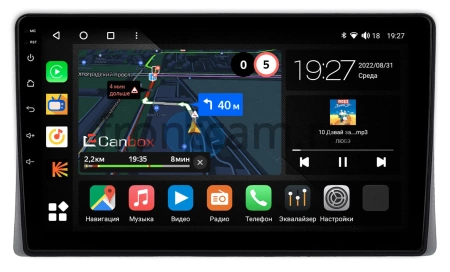 Штатная магнитола Toyota 4Runner 4, Hilux Surf 2002-2009 Canbox M-Line 4544-9-1938 на Android 10 (4G-SIM, 2/32, DSP, QLed)