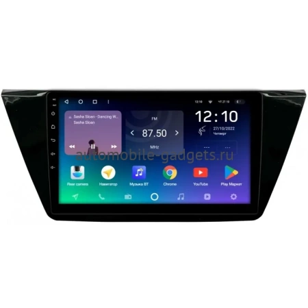 Штатное головное устройство Teyes SPRO PLUS 4/32 10 дюймов RM-10-661 для Volkswagen Touran 3 2015-2024 (глянец) на Android 10 (4G-SIM, DSP, IPS)