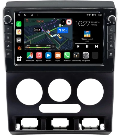 Штатная магнитола Kia Rio 2002-2005 Canbox M-Line 7821-9-0186 на Android 10 (4G-SIM, 2/32, DSP, IPS) С крутилками