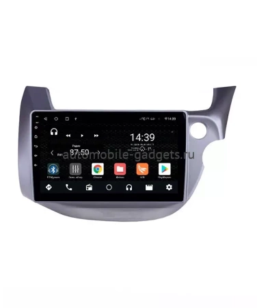 NaviPilot DROID10 ULTRA MAX 360 штатная магнитола для Honda Fit, Jazz 2008-2013 правый руль на Android 10 с 8Gb, DSP, 4G