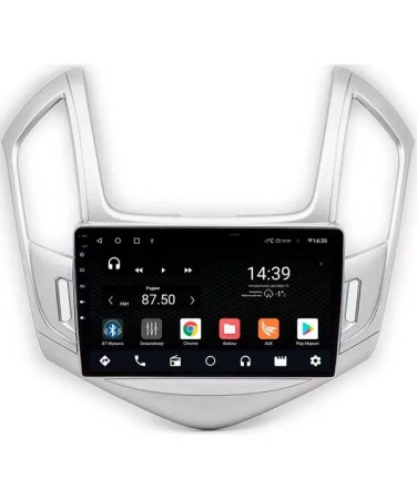 NaviPilot DROID10M штатная магнитола для Chevrolet Cruze (2012-2015) на Android 10 с 4Gb, DSP, 4G (серебро)