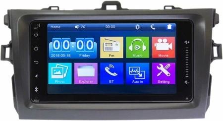 Toyota Corolla (E150) 2006-2013 Canbox 2784-RP-TYCV14XW-05 MP5