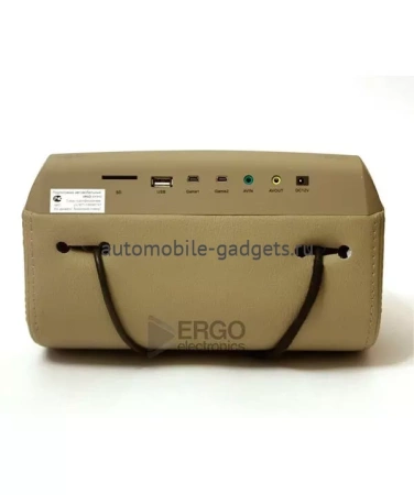 Подголовник со встроенным DVD плеером и LCD монитором 9" ERGO ER9HD (Бежевый)
