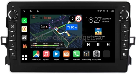 Toyota Auris 2006-2012 Canbox M-Line 7831-9427 на Android 10 (4G-SIM, 2/32, DSP, IPS) С крутилками